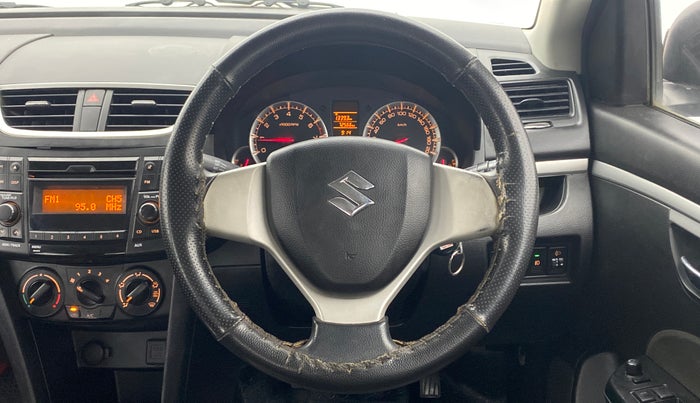 2016 Maruti Swift VXI D, Petrol, Manual, 72,766 km, Steering Wheel Close Up