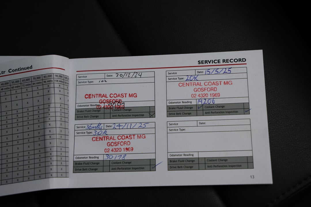 2024 MG HS Vibe, Automatic, 36164 km, Service History