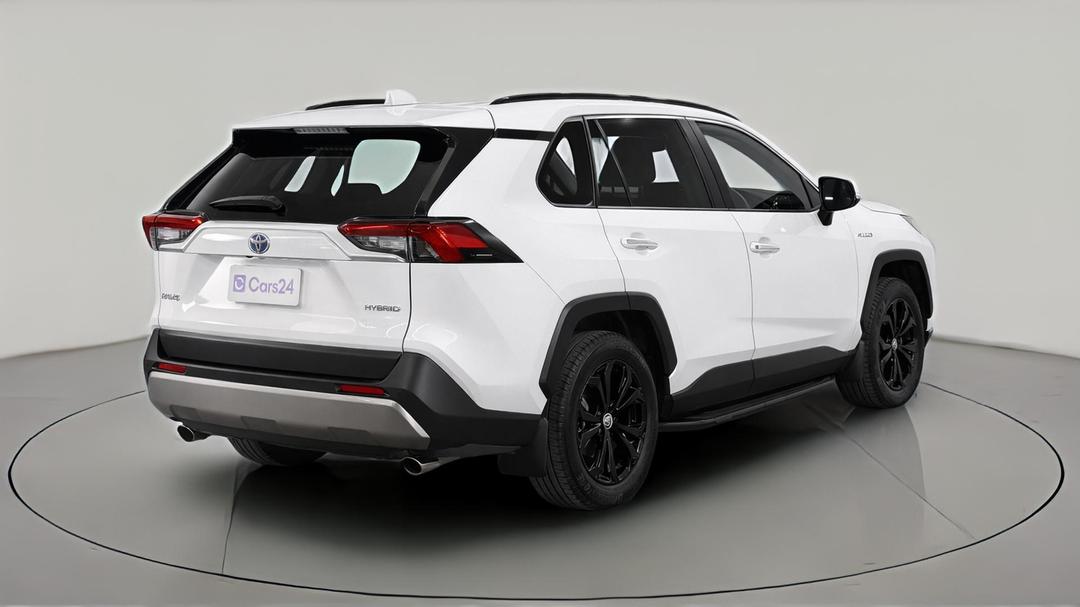 2024 Toyota RAV4 Cruiser (AWD) Hybrid, Automatic, 18584 km, Right Back Diagonal (45- Degree) View