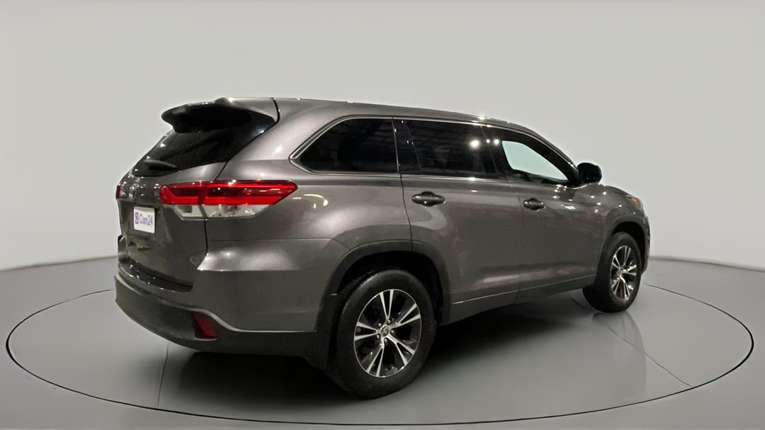 2019 Toyota Kluger Gx (4x2), Automatic, 150398 km, Right Back Diagonal (45- Degree) View