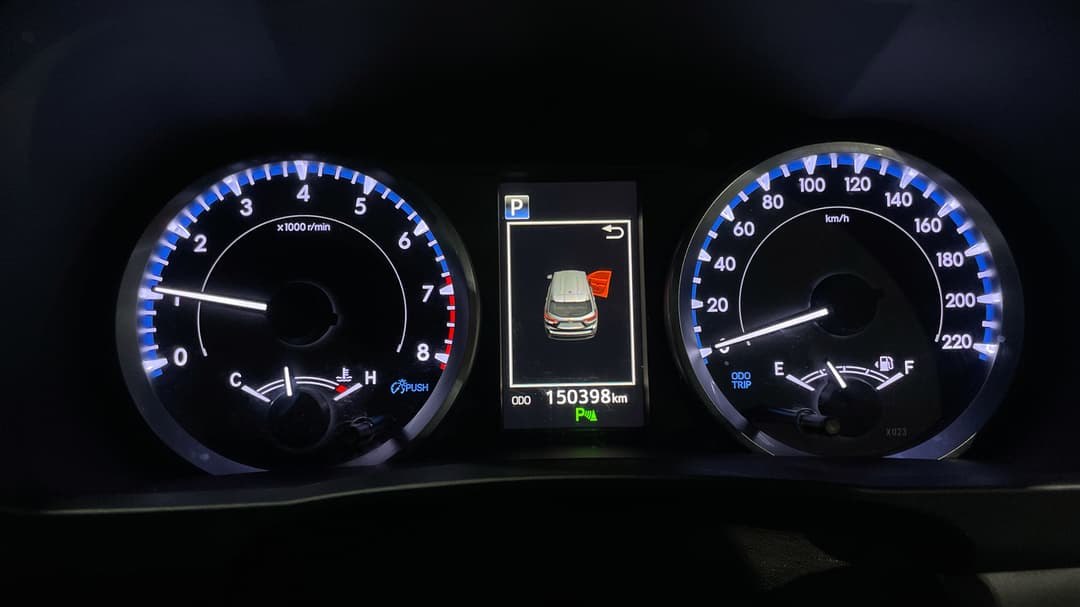 2019 Toyota Kluger Gx (4x2), Automatic, 150398 km, Odometer View