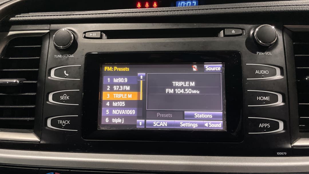 2019 Toyota Kluger Gx (4x2), Automatic, 150398 km, Infotainment System