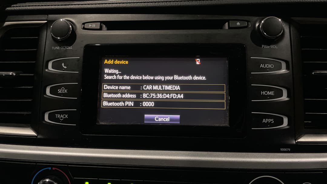 2019 Toyota Kluger Gx (4x2), Automatic, 150398 km, Android/Apple Car Play