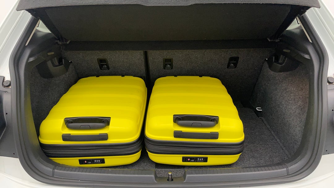 Boot Inside View with Luggage