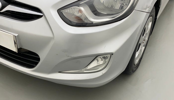 2012 Hyundai Verna FLUIDIC 1.6 VTVT EX, Petrol, Manual, 78,912 km, Front bumper - Minor scratches