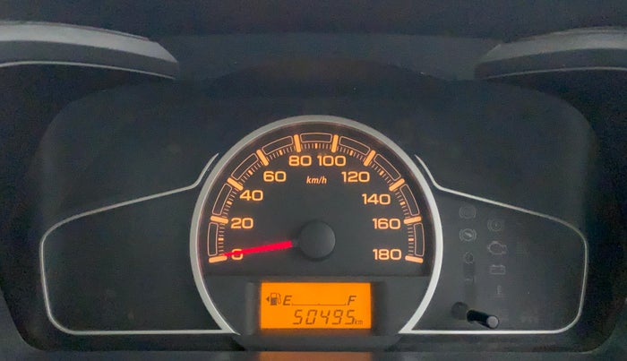 2017 Maruti Alto K10 LXI, Petrol, Manual, 50,582 km, Odometer Image
