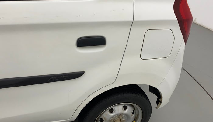 2017 Maruti Alto K10 LXI, Petrol, Manual, 50,582 km, Left quarter panel - Minor scratches