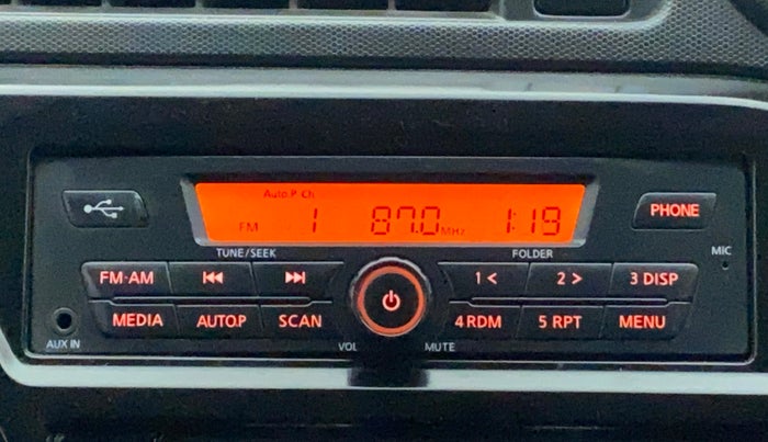 2018 Datsun Redi Go T(O) 1.0 AMT, Petrol, Automatic, 45,877 km, Infotainment System