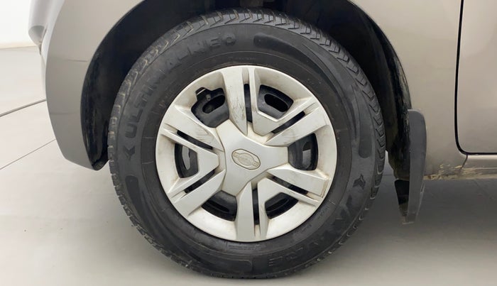 2018 Datsun Redi Go T(O) 1.0 AMT, Petrol, Automatic, 45,877 km, Left Front Wheel