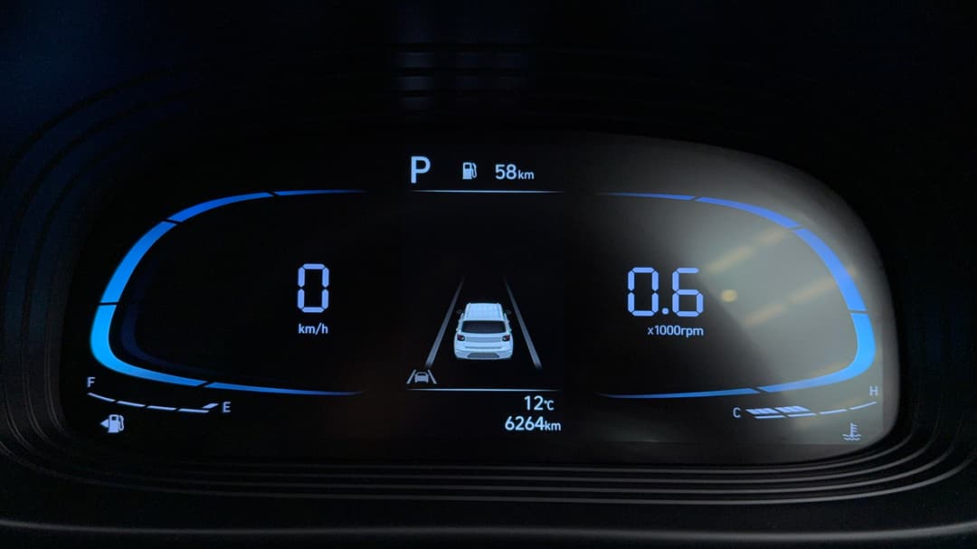2025 Hyundai Venue Venue, Automatic, 6264 km, Odometer View