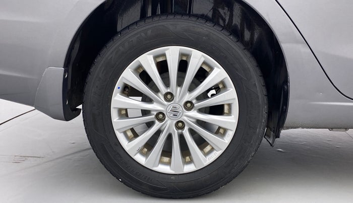 2017 Maruti Ciaz ZETA 1.4 VVT, Petrol, Manual, 50,475 km, Right Rear Wheel