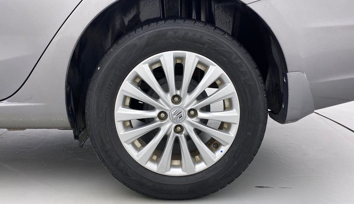 2017 Maruti Ciaz ZETA 1.4 VVT, Petrol, Manual, 50,475 km, Left Rear Wheel