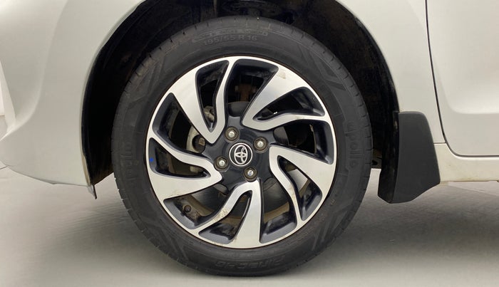 2019 Toyota Glanza V MT PETROL, Petrol, Manual, 24,520 km, Left Front Wheel