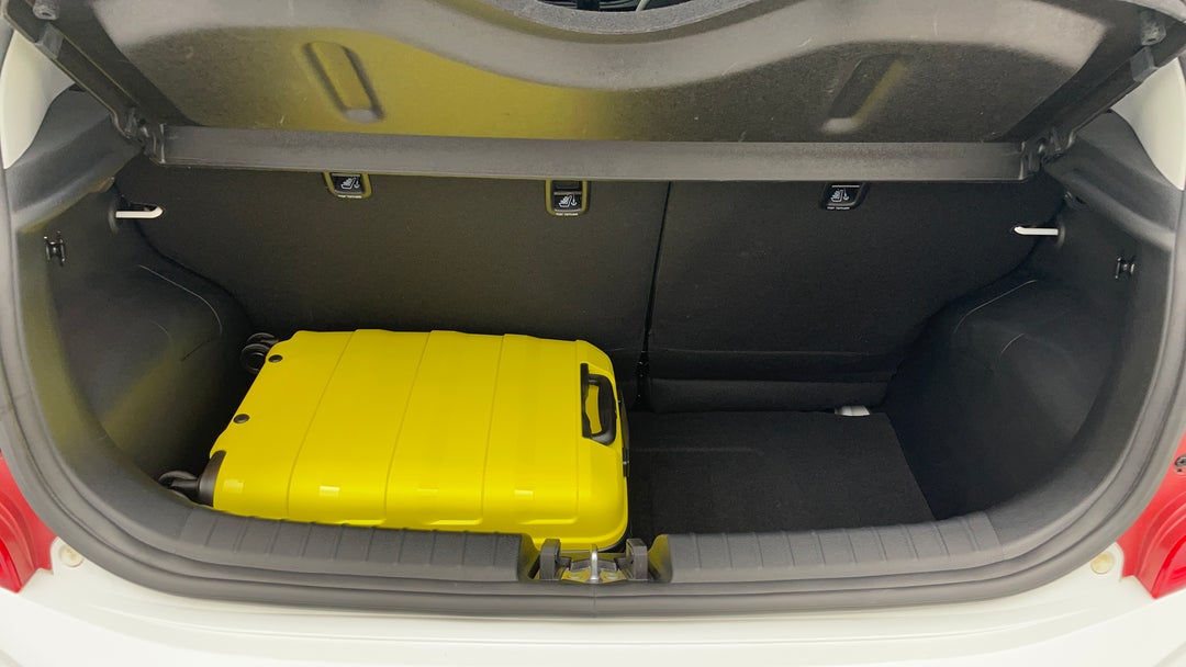 Boot Inside View with Luggage