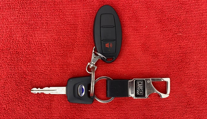 2015 Datsun Go Plus T, Petrol, Manual, 23,949 km, Key Close Up