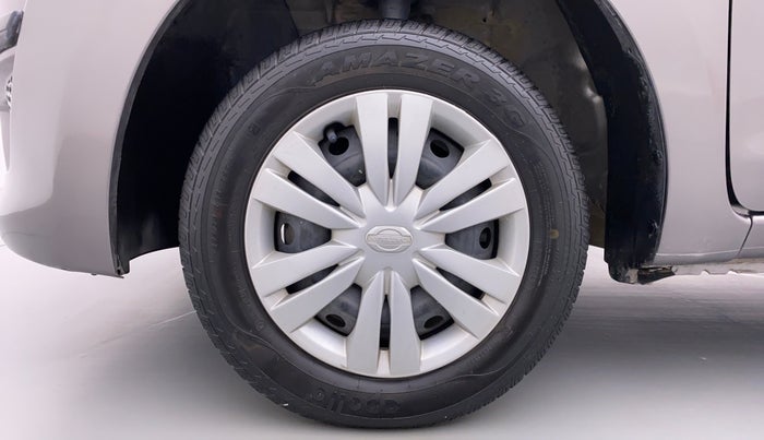 2015 Datsun Go Plus T, Petrol, Manual, 23,949 km, Left Front Wheel