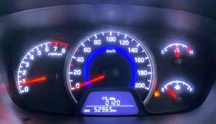 2019 Hyundai Grand i10 MAGNA 1.2 KAPPA VTVT, Petrol, Manual, 52,965 km, Odometer Image