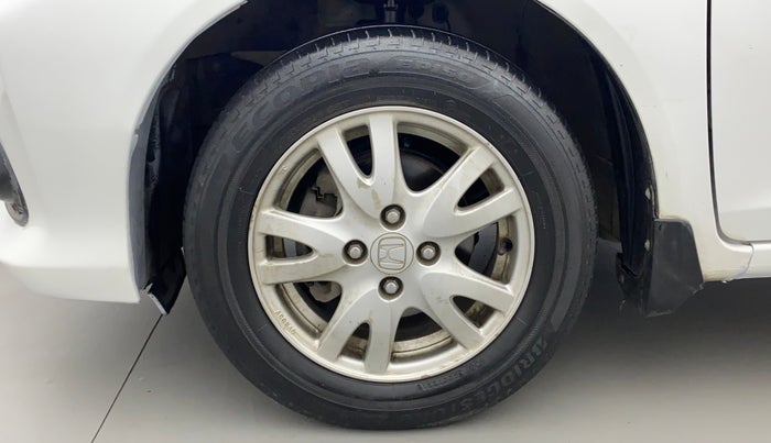 2017 Honda Brio VX AT, Petrol, Automatic, 66,545 km, Left Front Wheel
