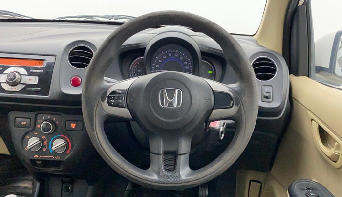 2015 Honda Brio S MT, Petrol, Manual, 96,198 km, Steering Wheel Close Up