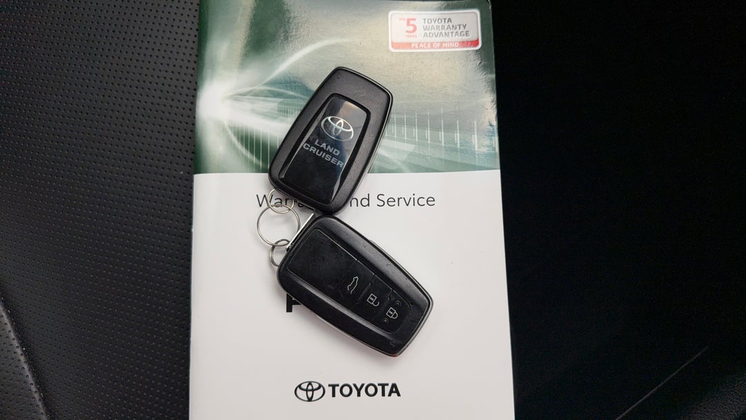 2020 Toyota Landcruiser Prado Gxl (4x4), Automatic, 43397 km, Key Close-up