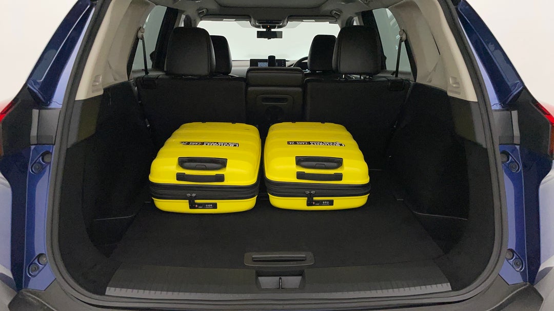 Boot Inside View with Luggage