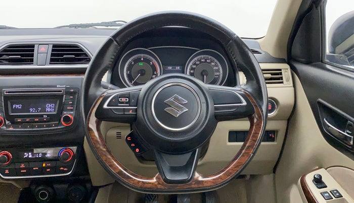2017 Maruti Dzire ZDI, Diesel, Manual, 88,694 km, Steering Wheel Close Up