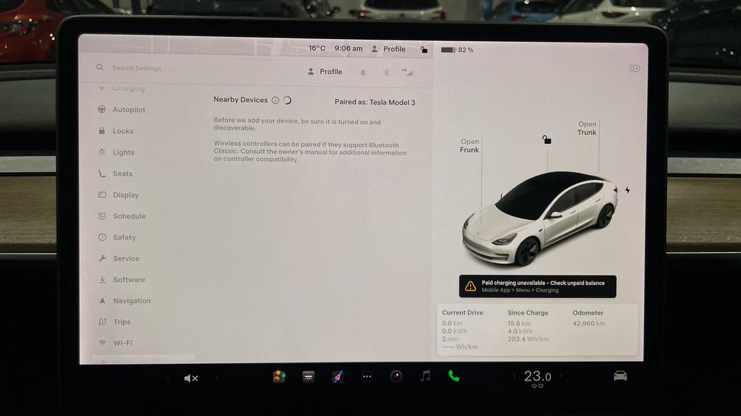 2021 Tesla Model 3 Standard Range Plus RWD, Automatic, 42960 km, Android/Apple Car Play