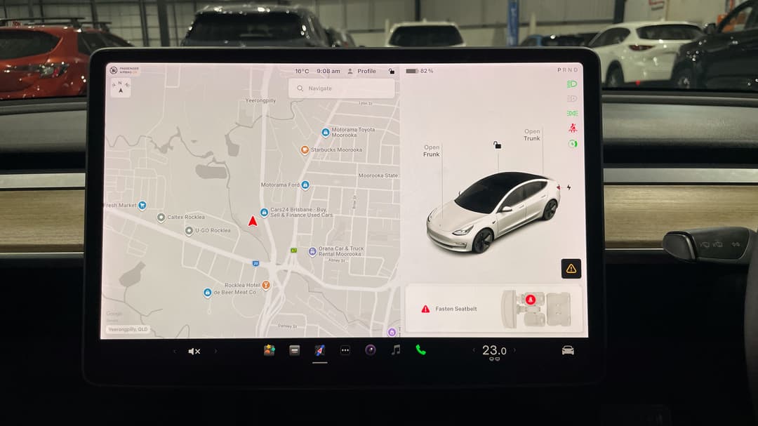 2021 Tesla Model 3 Standard Range Plus RWD, Automatic, 42960 km, Infotainment System