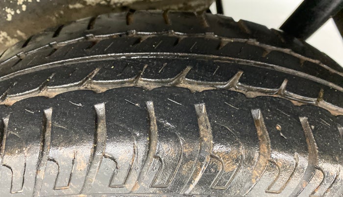 2018 Maruti Wagon R 1.0 VXI OPT, Petrol, Manual, 43,806 km, Left Rear Tyre Tread