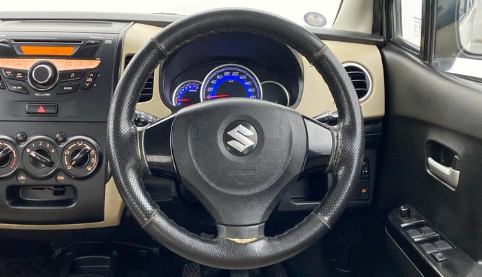 2018 Maruti Wagon R 1.0 VXI OPT, Petrol, Manual, 43,806 km, Steering Wheel Close Up
