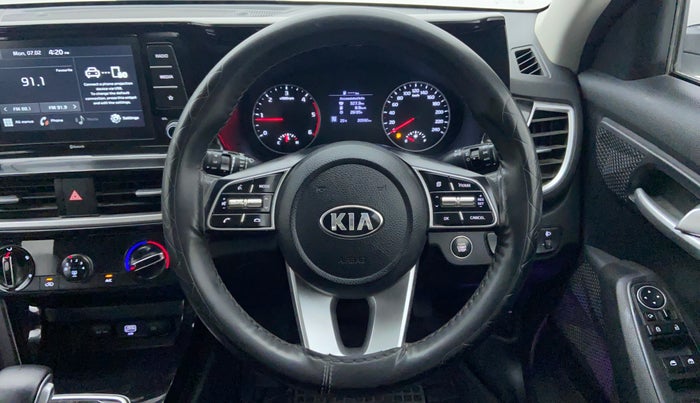 2020 KIA SELTOS HTK PLUS AT 1.5 DIESEL, Diesel, Automatic, 21,118 km, Steering Wheel Close Up