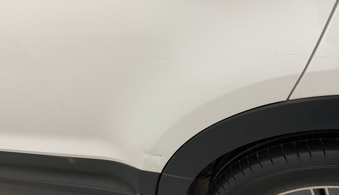 2016 Hyundai Creta SX PLUS AT 1.6 DIESEL, Diesel, Automatic, 72,821 km, Rear left door - Minor scratches
