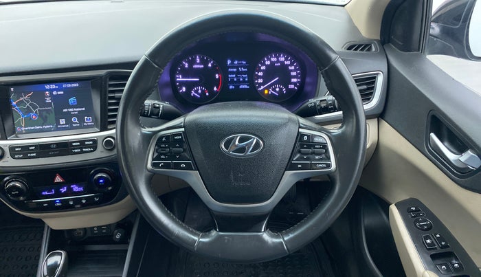2019 Hyundai Verna 1.6 CRDI SX + AT, Diesel, Automatic, 67,370 km, Steering Wheel Close Up