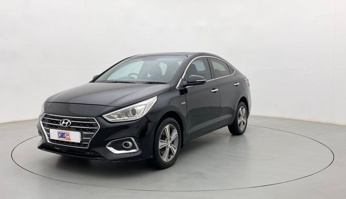 2019 Hyundai Verna 1.6 CRDI SX + AT, Diesel, Automatic, 67,370 km, Left Front Diagonal