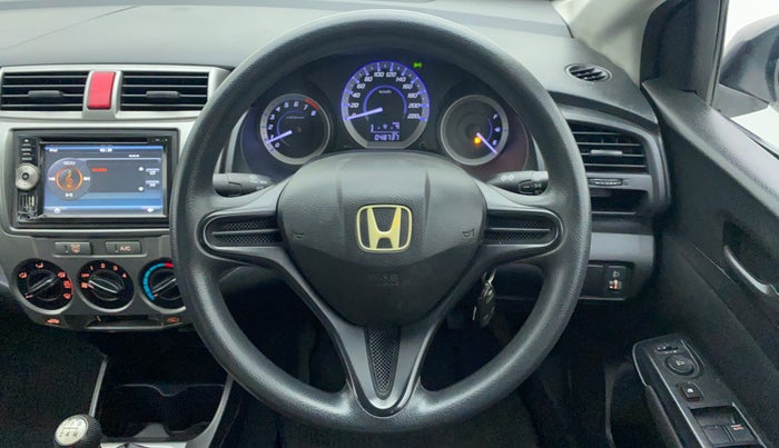 2012 Honda City CORPORATE MT, Petrol, Manual, 48,782 km, Steering Wheel Close Up