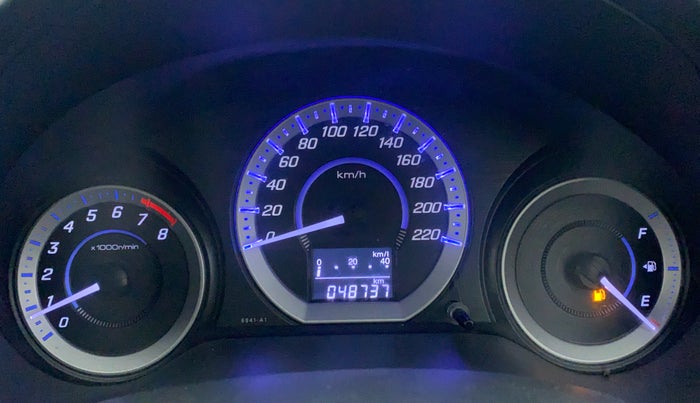 2012 Honda City CORPORATE MT, Petrol, Manual, 48,782 km, Odometer Image