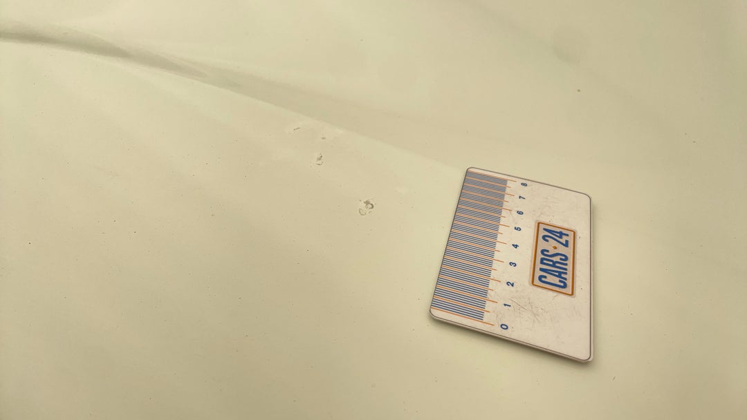 Bonnet Paint blemish