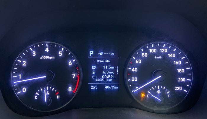 2019 Hyundai Verna 1.6 SX VTVT AT (O), Petrol, Automatic, 41,374 km, Odometer Image