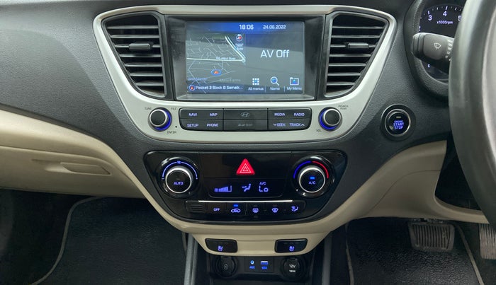 2019 Hyundai Verna 1.6 SX VTVT AT (O), Petrol, Automatic, 41,374 km, Air Conditioner