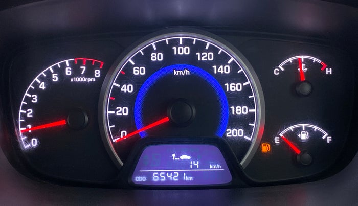 2018 Hyundai Grand i10 SPORTZ 1.2 KAPPA VTVT, Petrol, Manual, 65,455 km, Odometer Image
