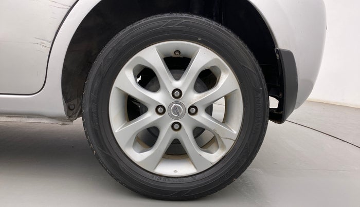 2014 Nissan Micra XV CVT, Petrol, Automatic, 57,818 km, Left Rear Wheel