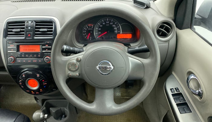 2014 Nissan Micra XV CVT, Petrol, Automatic, 57,818 km, Steering Wheel Close Up