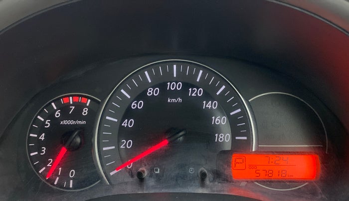 2014 Nissan Micra XV CVT, Petrol, Automatic, 57,818 km, Odometer Image
