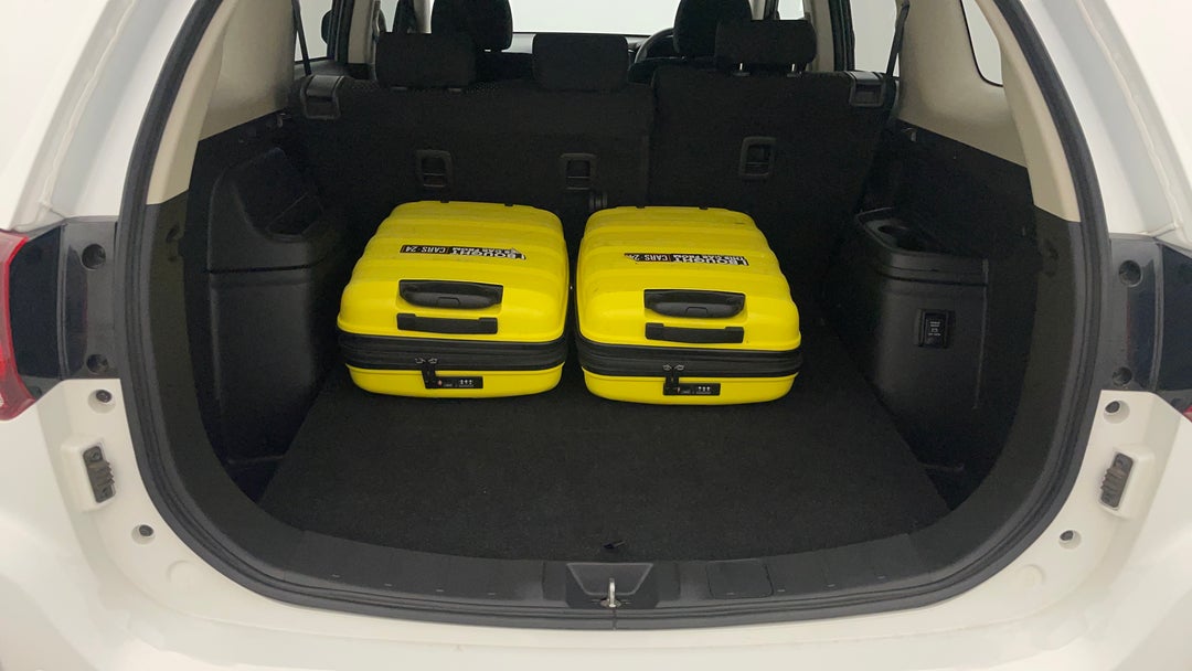 Boot Inside View with Luggage