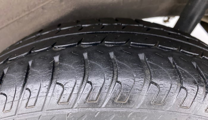 2018 Maruti Wagon R 1.0 VXI OPT, Petrol, Manual, 25,333 km, Left Rear Tyre Tread