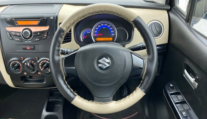 2018 Maruti Wagon R 1.0 VXI OPT, Petrol, Manual, 25,333 km, Steering Wheel Close Up