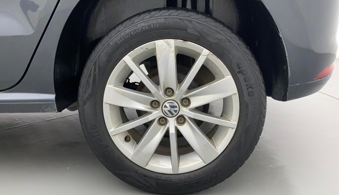 2014 Volkswagen Polo HIGHLINE1.2L, Petrol, Manual, 49,905 km, Left Rear Wheel