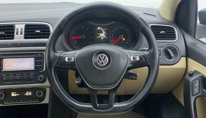 2014 Volkswagen Polo HIGHLINE1.2L, Petrol, Manual, 49,905 km, Steering Wheel Close Up