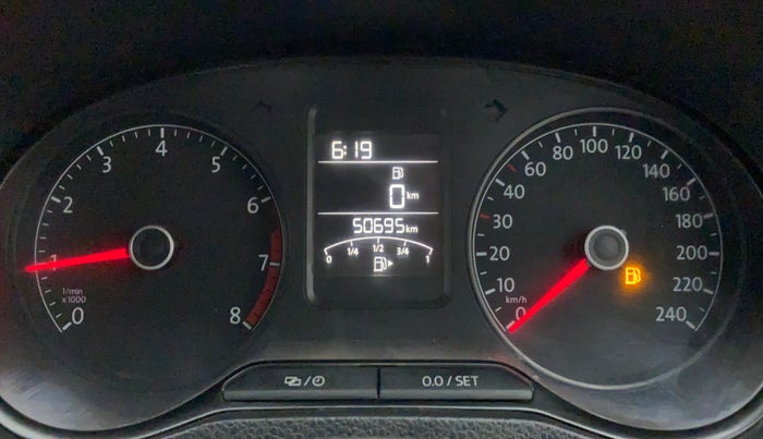 2016 Volkswagen Polo COMFORTLINE 1.2L, Petrol, Manual, 50,695 km, Odometer Image