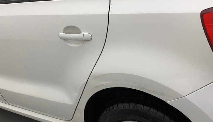 2016 Volkswagen Polo COMFORTLINE 1.2L, Petrol, Manual, 50,695 km, Left quarter panel - Paint has minor damage
